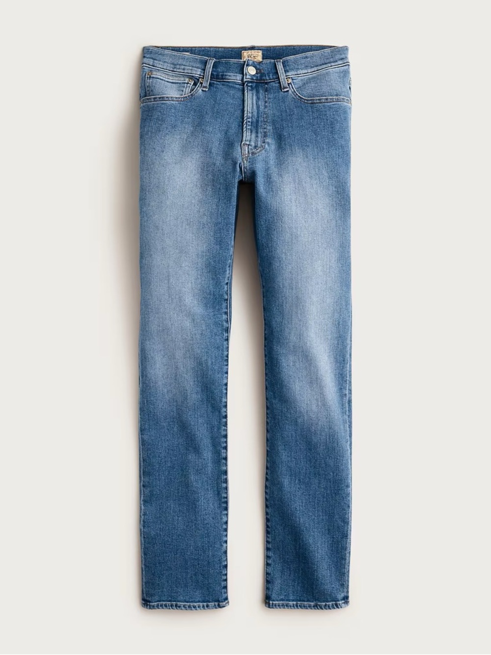 J. CREW 770M Straight-fit stretch jean in medium wash Size 34 $148 BX863
